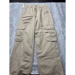 Vintage Levi's Silvertab Khaki Cargo Pants 31x34 Mens beige  NWT